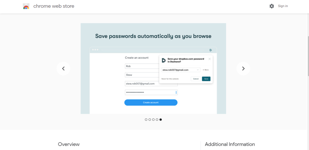 download dashlane chrome extension